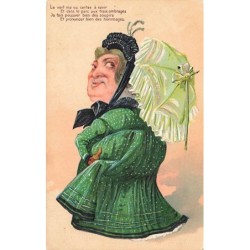n°26649 - Carte Gaufrée -...