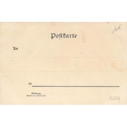 n°26664 - Ange - Vergiss mein nicht - Ange regardant en l'air au milieu de myosotis