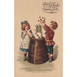 n°26675 - Carte Gaufrée -...