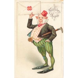 n°26677 - Carte Gaufrée -...