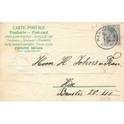n°26678 - Carte Gaufrée - Nouvel An - Prosit Neujahr - Trois jeunes femmes trinquant