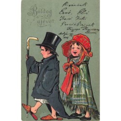 n°26685 - Carte Gaufrée -...