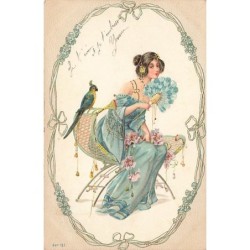n°26702 - Carte Gaufrée -...
