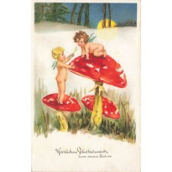 n°26709 - Nouvel An - Anges...