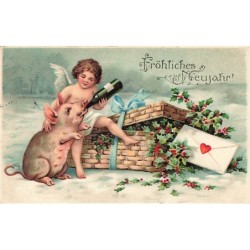 n°26719 - Carte Gaufrée -...