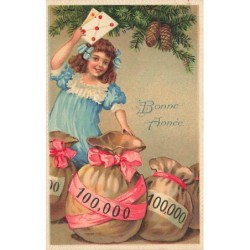 n°26723 - Carte Gaufrée -...