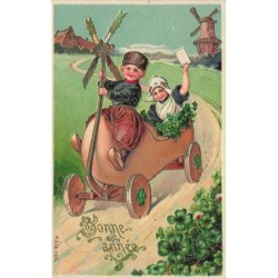 n°26724 - Carte Gaufrée -...