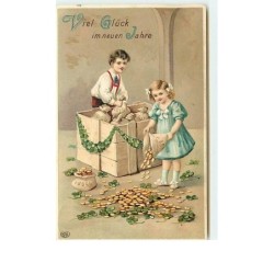 n°12890 - Carte Gaufrée -...
