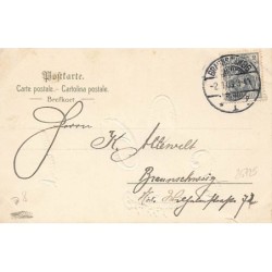 n°26725 - Carte Gaufrée - Nouvel An - Glückliches 1903 - Anges