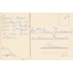 n°26736 - Clapsaddle - Joyeux Noël - Anges l'un tenant un livre, et l'autre jouant de la lyre