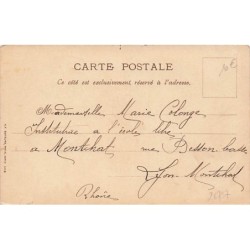 n°26737 - Clapsaddle - Heureux Noël - Ange gardien jouant de la lyre
