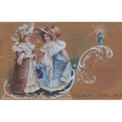 n°26746 - Carte Gaufrée -...