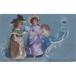 n°26747 - Carte Gaufrée -...