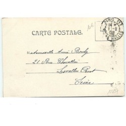 n°12897 - Portrait d'une fillette dans un Oeillet - Surréalisme