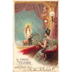 n°26764 - Carte Gaufrée -...