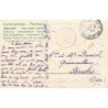n°26783 - Carte Gaufrée - Fantaisie - Jeune fille dansant, guirlande de roses