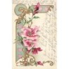 n°26797 - Carte Gaufrée - Art Nouveau - Fleurs