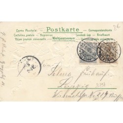 n°26797 - Carte Gaufrée - Art Nouveau - Fleurs