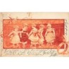 n°26810 - Fantaisie - Stroefer's serie III n°5220 - Fillettes dansant