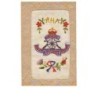 n°12904 - Carte Brodée - RHA - Ubique