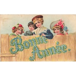 n°26824 - Carte Gaufrée -...