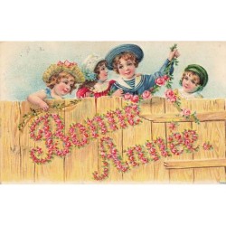 n°26826 - Carte Gaufrée -...