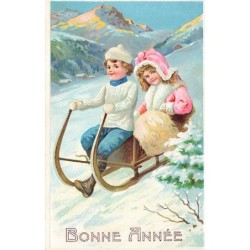 n°26828 - Carte Gaufrée -...