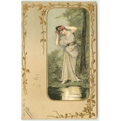 n°12911 - Carte Gaufrée -...