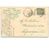 n°12911 - Carte Gaufrée - Jeune femme au bord de l'eau