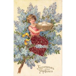 n°26863 - Carte Gaufrée -...