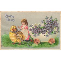 n°26865 - Carte Gaufrée -...