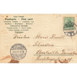n°26870 - Carte Gaufrée - Serie 200 n°1557 - Fröhliche Weihnachten - Jeune couple découvrant un sapin