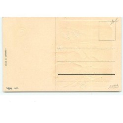 n°12929 - Carte Gaufrée - Fröhliche Weihnachten - Enfants dans la forêt