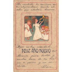 n°26884 - Carte Gaufrée -...