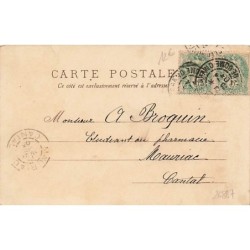n°26887 - Fantaisie - Raphael Tuck serie77 - Jeune femme près de crocus