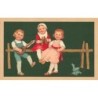 n°26897 - Fantaisie - Meissner - Flatscher - Enfants jouant de la musique - Mandoline