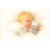 n°26898 - Fantaisie - Bébé dormant avec son ours en peluche - Teddy Bear
