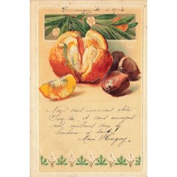 n°26900 - Carte Gaufrée -...