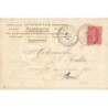 n°26900 - Carte Gaufrée - Fantaisie - Orange ouverte près de châtaignes