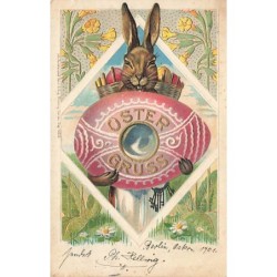 n°26907 - Carte Gaufrée -...