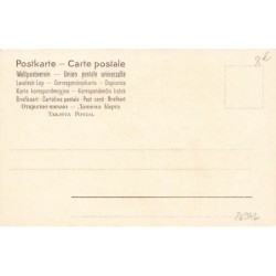 n°26942 - Fantaisie - Clapsaddle - Jeune fille hollandaise tenant par la main un garçon