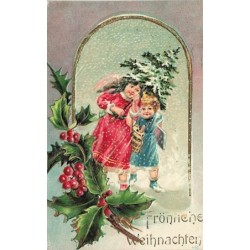 n°26959 - Carte Gaufrée -...
