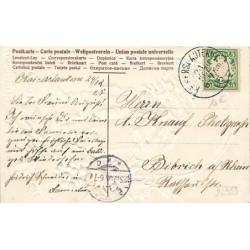 n°26959 - Carte Gaufrée - Noël - Fröhliche Weihnachten - Anges, l'un portant un sapin, et feuille de houx