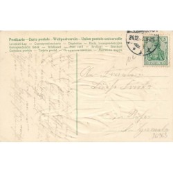 n°26963 - Carte Gaufrée - Noël - Fröhliche Weihnachten - Ange Gardien tenant une poupée