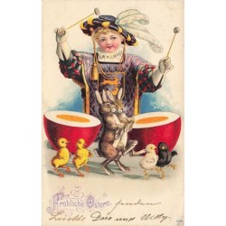 n°26982 - Carte Gaufrée -...