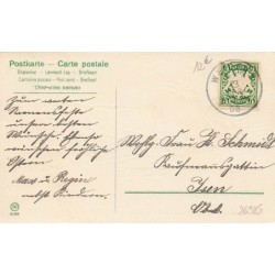 n°26985 - Carte Gaufrée - Mailick - Gesegnete Ostern - Ange gardien cueillant des flerus