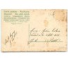 n°12949 - Carte Gaufrée - Amitié - Lutin avec une hache voulant couper une rose avec une tête d'enfant