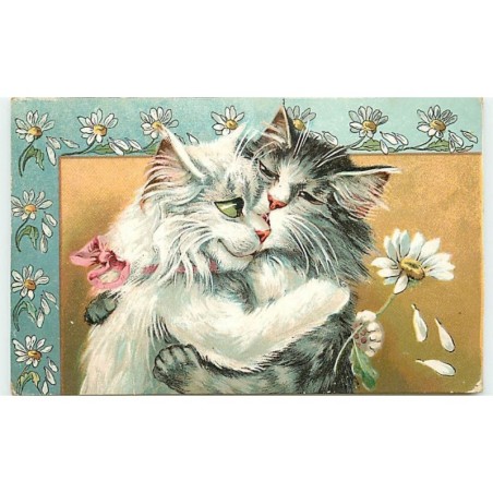 n°12953 - Maurice Boulanger - Chats enlaçés