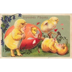 n°27010 - Carte Gaufrée -...