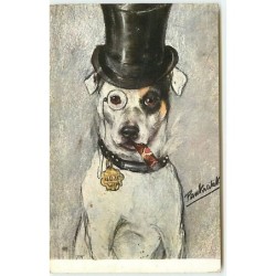 n°12956 - Chien portant un...
